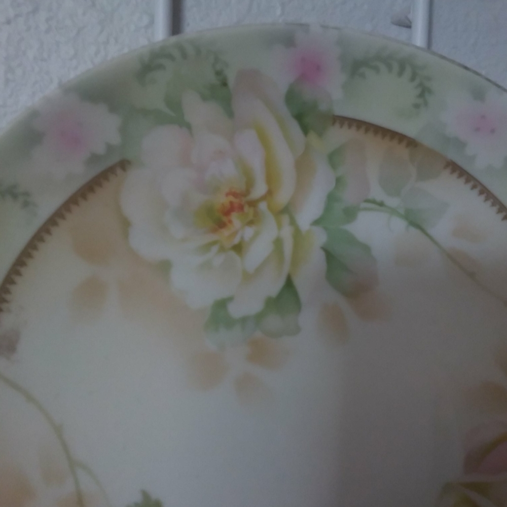 Antique  Porcelain Cake Tray  Made in Prussia - Picture 7 of 10